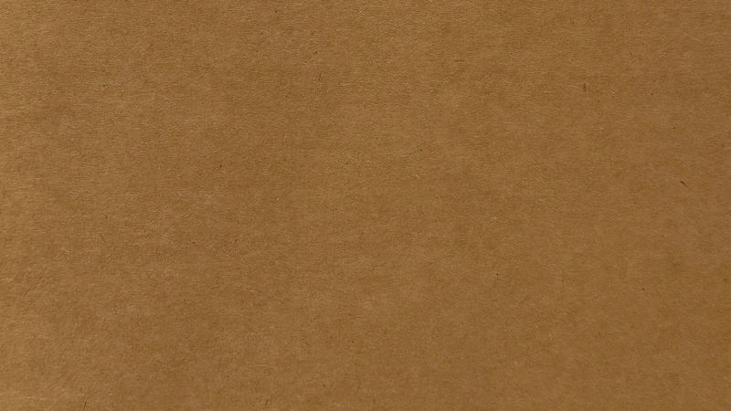 A sheet of brown kraft paper.